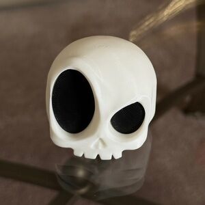 3D Printed Halloween skull decoration.
